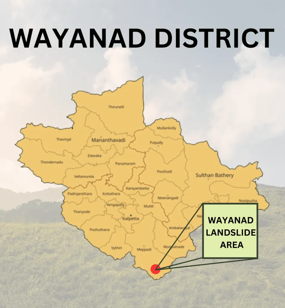 WAYANAD LANDSLIDE AREAaa